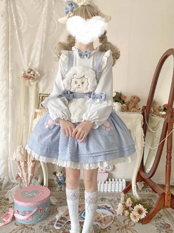 Sheep Dress + Hairband