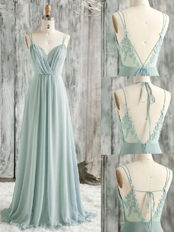 Chic Clothes For Women Luxe Layering Roycebridal Sheath Sage Green Chiffon Bridesmaid Dresses lace V Neck Wedding Guest Dress