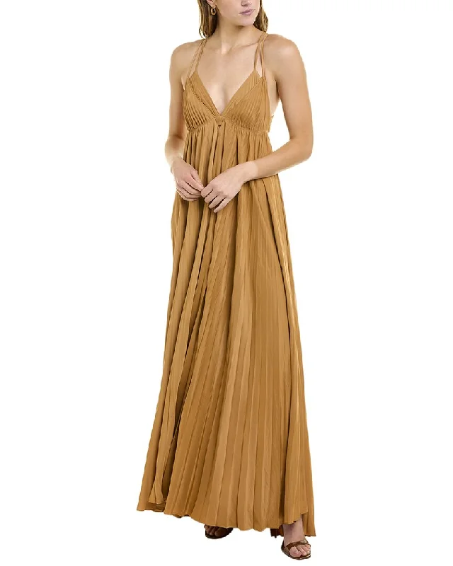 Women's Comfy Attire For Lounging Cottagecore Rustic Charm Style A.L.C. Arianna Maxi Dress