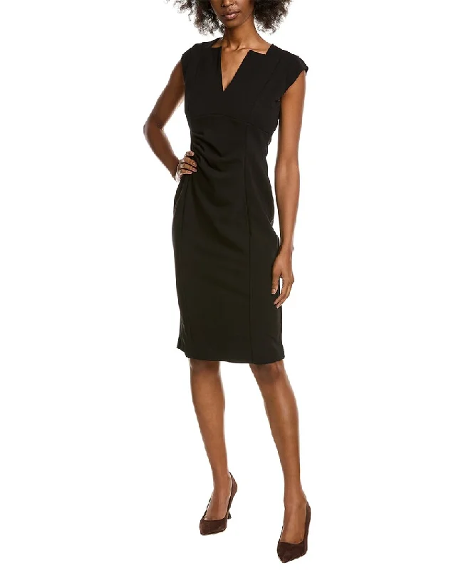 Timeless Women's Apparel Now on Sale for Chic Urban Styles Ellen Tracy Crepe Midi Dress