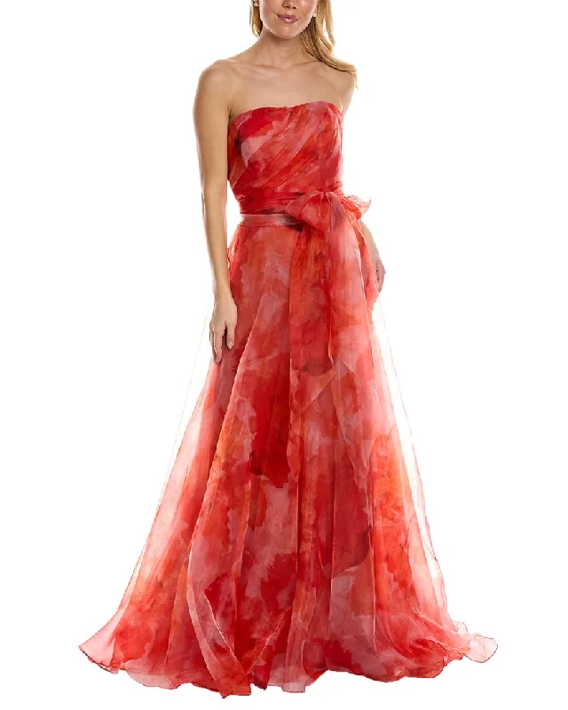 Women's Holiday Clothing Graceful Movement Rene Ruiz Organza Gown