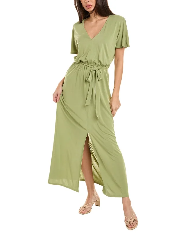 Women's Transitional Apparel Romantic Detailing Splendid Arlo Sandwash Jersey Maxi Dress