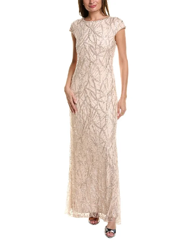 Women's Trendy Outfit Boho - Chic Festival - Ready Style Tadashi Shoji Beaded Gown