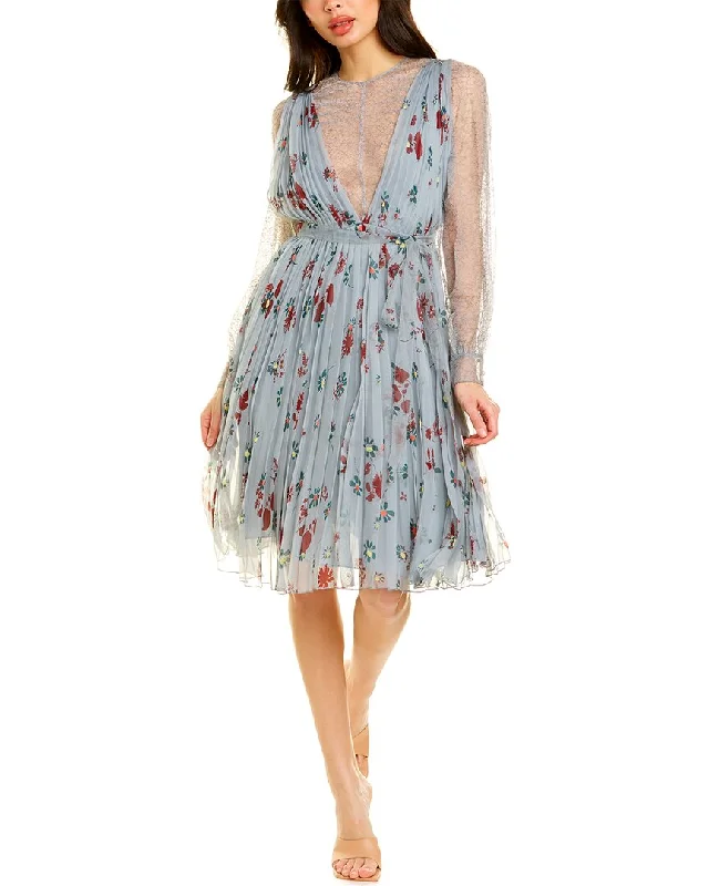 Women's Luxury Attire Grab Romantic Date - Night Styles Now Valentino Silk Mini Dress