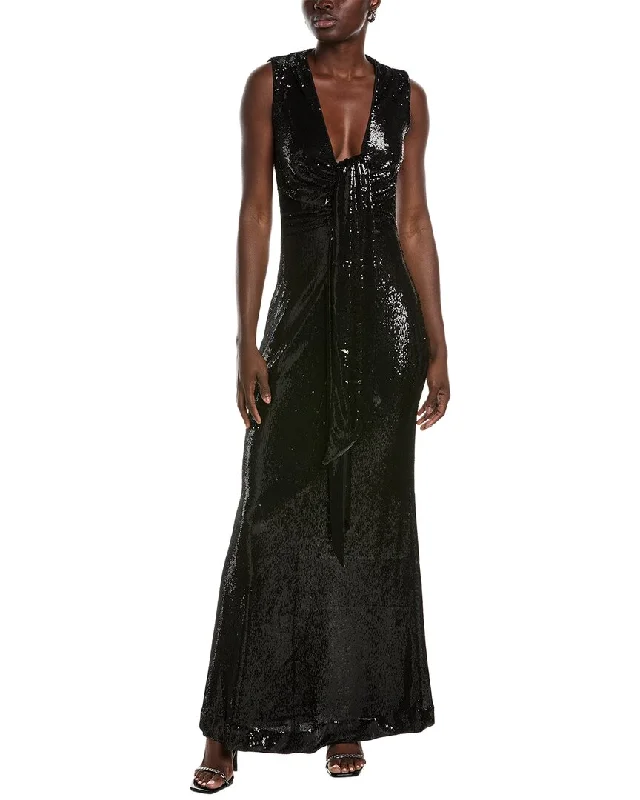 Fashionable Women's Casual Apparel Fashion-Forward Style Halston Magdalena Gown