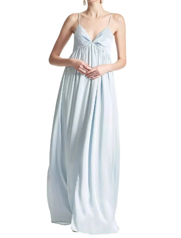 Women's Plus-Size Attire Now on Sale for Chic Urban Styles Jessica Gown In Ice Blue