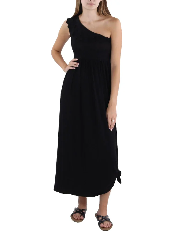 Women's Trendy Casual Clothes Luxury Comfort Juniors Womens Full Length Belted Maxi Dress