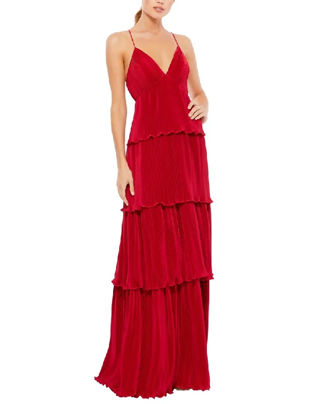 Formal Attire For Women Feminine Flow Mac Duggal Column Gown